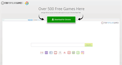 Desktop Screenshot of funpopulargames.com